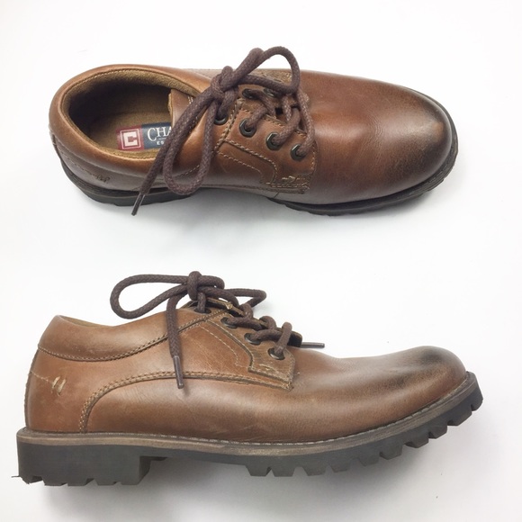 chaps brown dress shoes